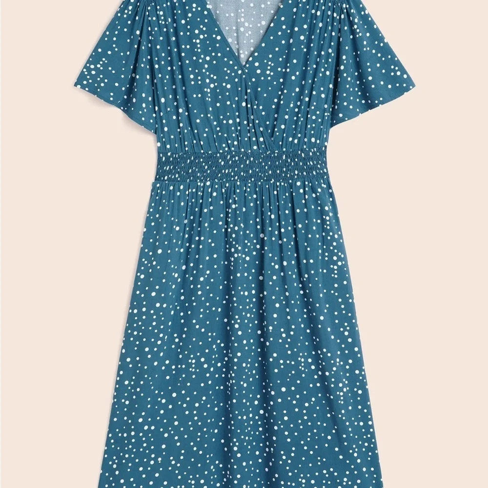 FINAL PRICE! BloomChic Polka Dot Dress with pockets  NWOT - Picture 5 of 11